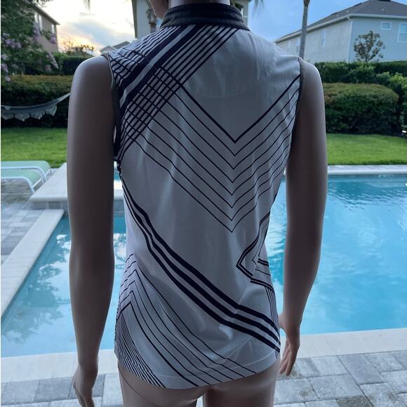 TAIL Golf Polo Shirt Sleeveless Knitted Women Sz XS Gently Used - Picture 2 of 8